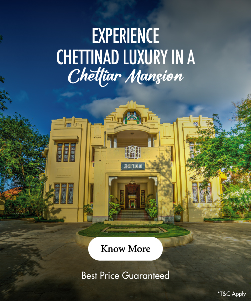 Chettinad luxury in a Chettiar Mansion