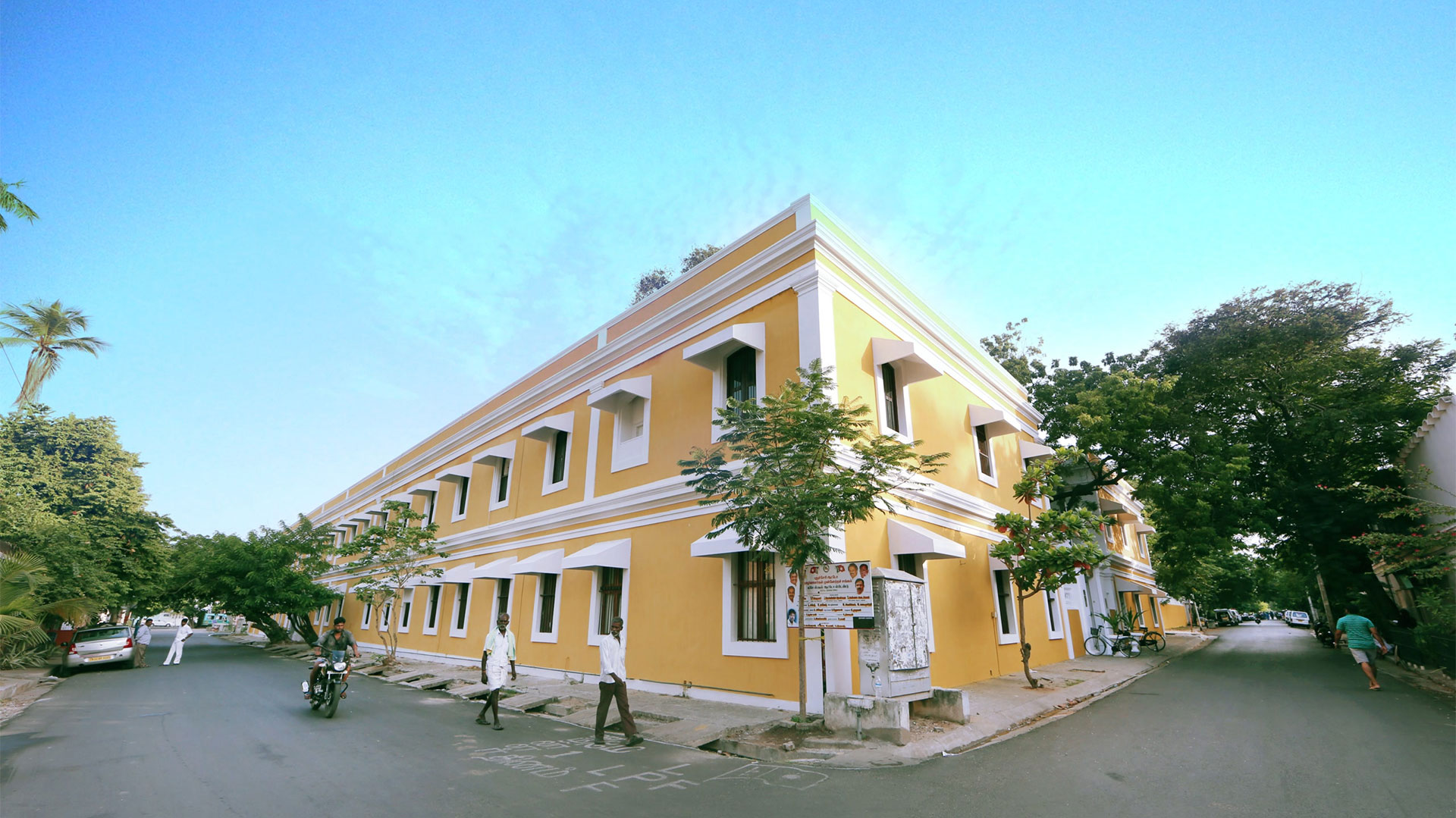 Palais de MaheLocated in the old French town of Pondicherry